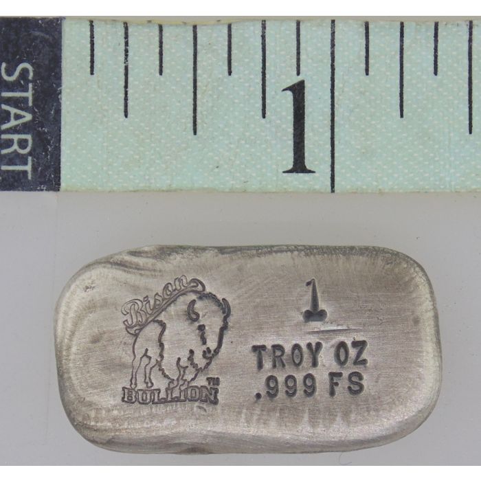 バイソン1オンス銀 4枚 1 Troy Ounce Silver Bar