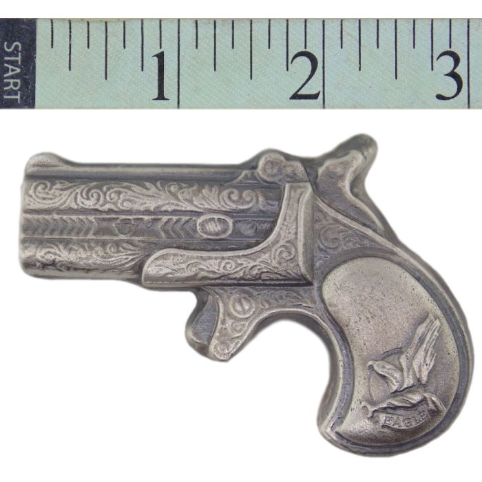 7 Troy Ounce Silver Eagle Pistol Gun