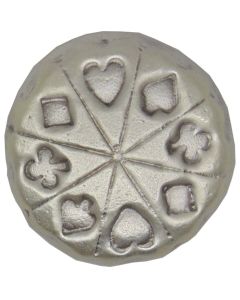 1 Troy Ounce Silver Poker Chip