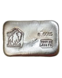 8.0085 Troy Ounce Silver Bar