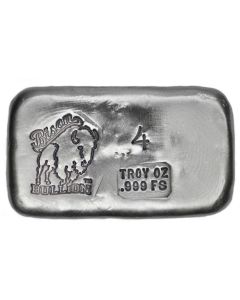 4 Troy Ounce Silver Bar