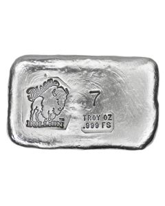 7 Troy Ounce Silver Bar