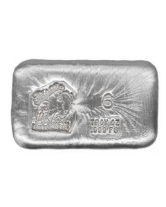 6 Troy Ounce Silver Bar