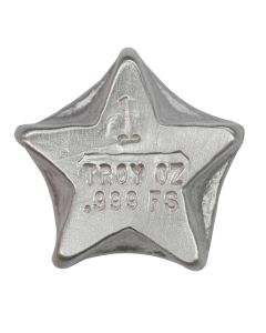 1 Troy Ounce Silver Star 