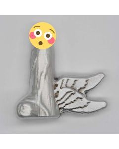 2 Troy Ounce Silver Man Bar With Wings **Discontinued