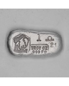 1 Troy Ounce Silver Bar - Libra 2021