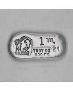 1 Troy Ounce Silver Bar - Scorpio 2021