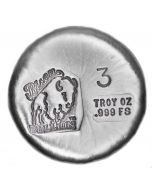 3 Troy Ounce Silver Round