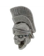 4 Troy Ounce Silver Trojan Skull