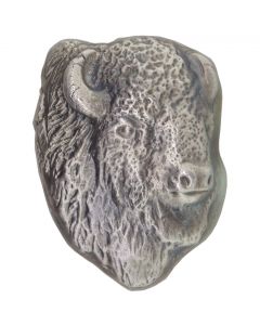 10 Troy Ounce Silver Buffalo Head