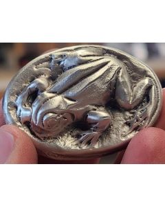 3 Troy Ounce Silver Frog