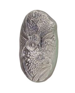 7 Troy Ounce Silver Tri Animal Totem