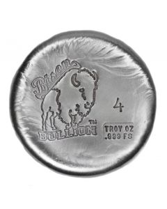 4 Troy Ounce Silver Round